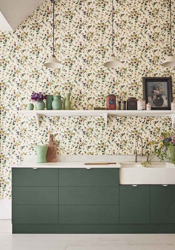 Wallpaper Sweet Pea 100-6030 - COLE and SON