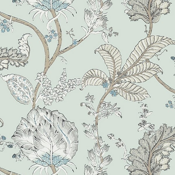 Tapete KALAMKARI VINE AT78737 Robin´s Egg - ANNA FRENCH Tapete KALAMKARI VINE AT78737 Robin´s Egg - ANNA FRENCH