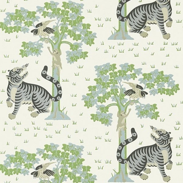 Wallpaper KHANA AT78781 Cream Robbin´s Egg - ANNA FRENCH Wallpaper KHANA AT78781 Cream Robbin´s Egg - ANNA FRENCH
