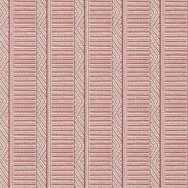 Papel Pintado MONTECITO STRIPE AT78722 Red - ANNA FRENCH