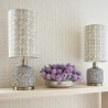 Papier peint MONTECITO STRIPE AT78769 Pearl - ANNA FRENCH