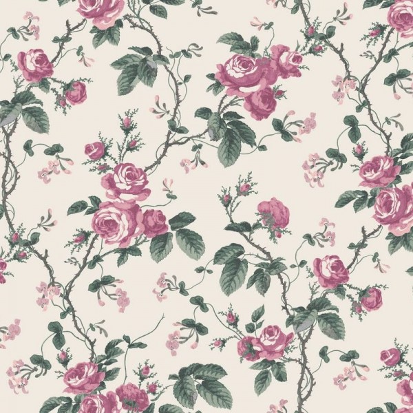 Papel de parede FRENCH ROSES 7210 - BORAS TAPETER Papel de parede FRENCH ROSES 7210 - BORAS TAPETER