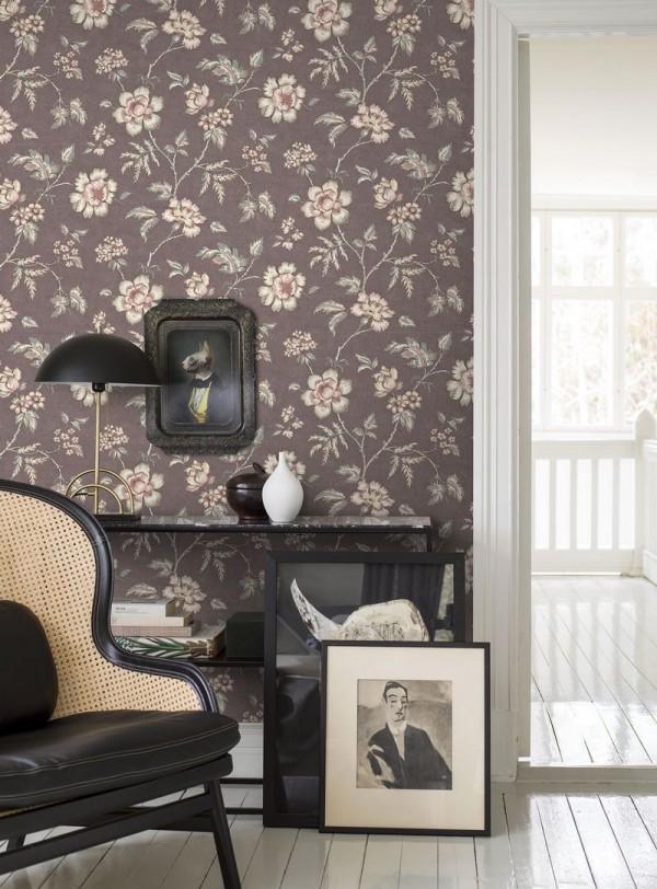 Papel de parede CAMILLE 7207 - BORAS TAPETER