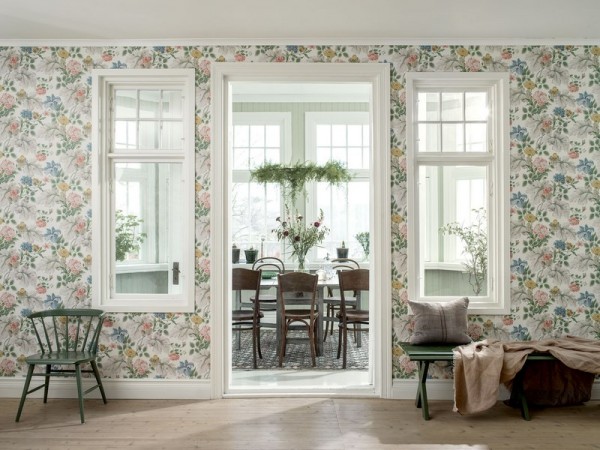 Papel de parede CARNATION GARDEN 7235 - BORAS TAPETER