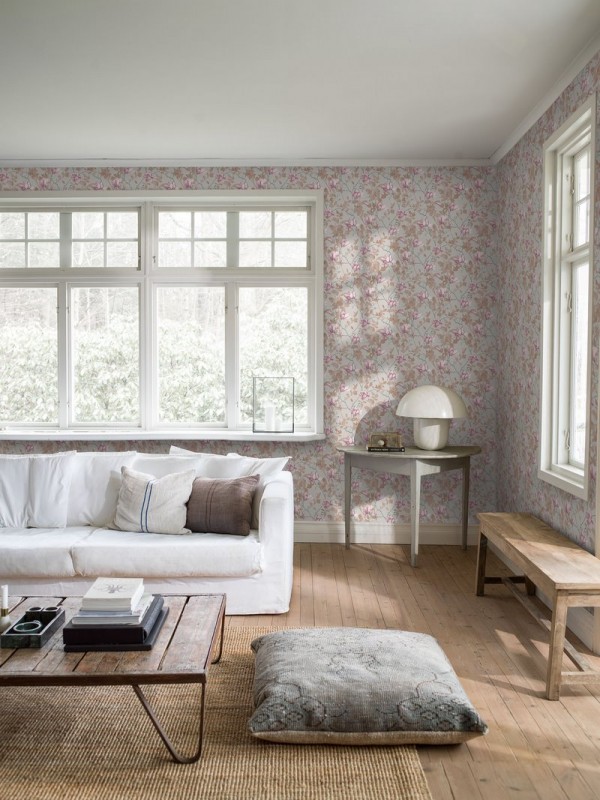 Wallpaper LILY TREE 7230 - BORAS TAPETER