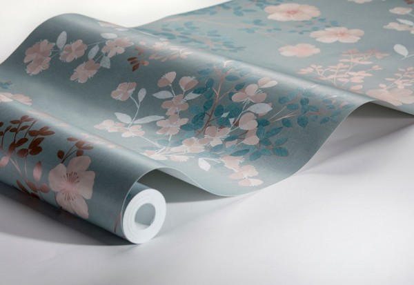 Papier peint PRAIRIE ROSE 7232 - BORAS TAPETER