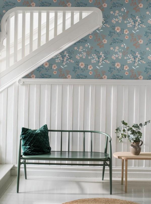 Papier peint PRAIRIE ROSE 7232 - BORAS TAPETER