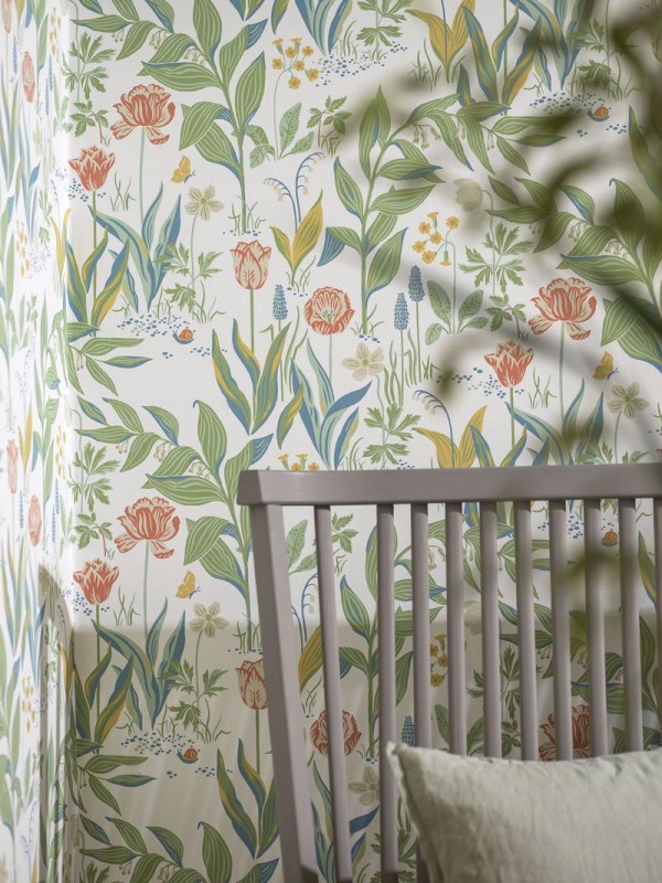 Wallpaper SPRING GARDEN 7218 - BORAS TAPETER