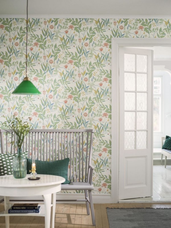 Wallpaper SPRING GARDEN 7218 - BORAS TAPETER