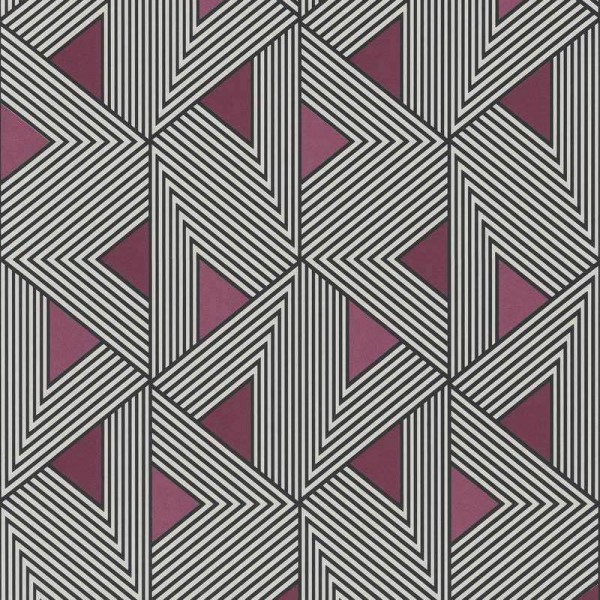 Papel de parede WIL505 FERRO BURGUNDY - KHROMA Papel de parede WIL505 FERRO BURGUNDY - KHROMA