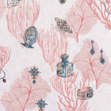 Wallpaper W7262-01 CORALINO - MATTHEW WILLIAMSON