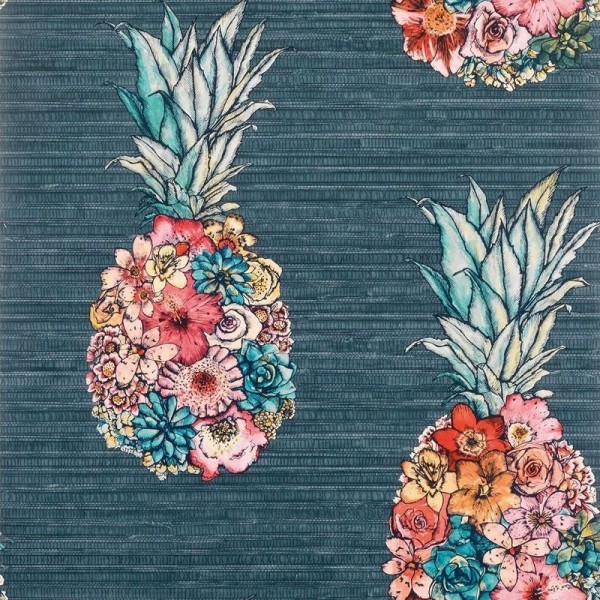 Papel de parede W7266-03 ANANAS - MATTHEW WILLIAMSON Papel de parede W7266-03 ANANAS - MATTHEW WILLIAMSON