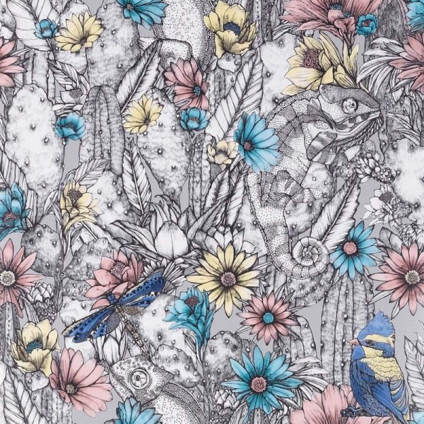 Papier peint W7268-01 CACTUS GARDEN - MATTHEW WILLIAMSON Papier peint W7268-01 CACTUS GARDEN - MATTHEW WILLIAMSON