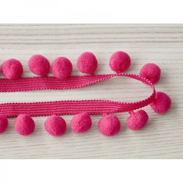 Papel de parede T79 02 pom pom braid fuchsia - VILLANOVA Papel de parede T79 02 pom pom braid fuchsia - VILLANOVA