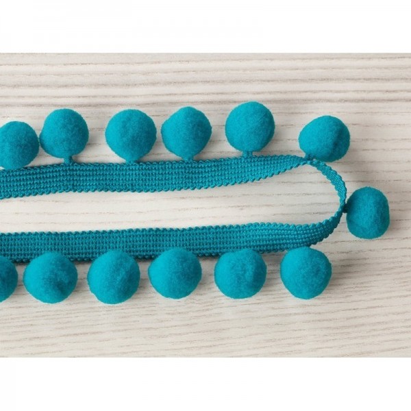 Papel de parede T79 03 pom pom braid turquoise - VILLANOVA Papel de parede T79 03 pom pom braid turquoise - VILLANOVA