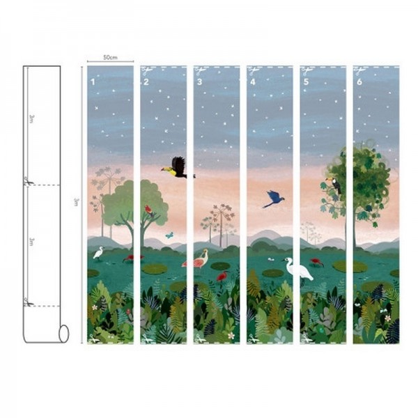 Tapete W574-01 DUSKY AMAZON - VILLANOVA