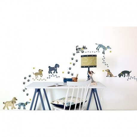 Tapete W590-01 WALKIES WALL STICKERS - VILLANOVA