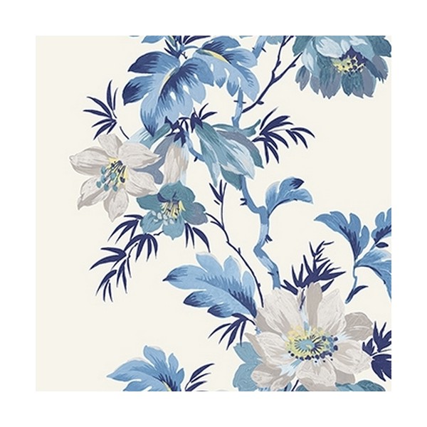 Tapete TP81602 FLOWER STRIPE - WALLQUEST Tapete TP81602 FLOWER STRIPE - WALLQUEST