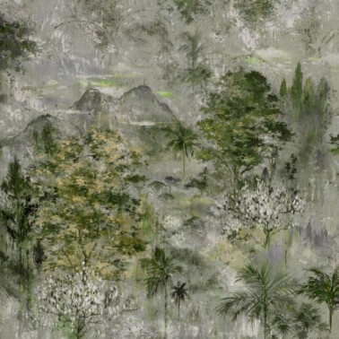 Carta da Parati GLASS MURAL 7800992 Green - COORDONNE