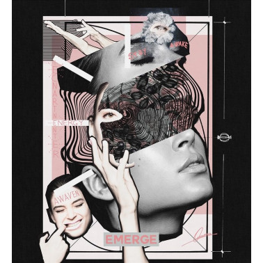 Tapete COLLAGE 18087-2 - LONDON ART