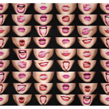 Papier peint LIPS 18077-1 - LONDON ART