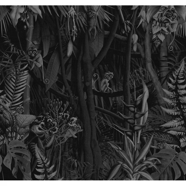 Papier peint LOOKS IN THE FOREST 18053-2 - LONDON ART Papier peint LOOKS IN THE FOREST 18053-2 - LONDON ART