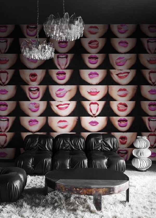 Papier peint LIPS 18077-2 - LONDON ART