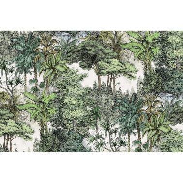 Carta da Parati R14703 SECRET GARDEN, LUSH - REBEL WALLS