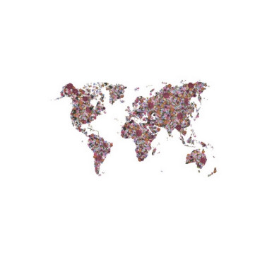 Papier peint R15821 FLORAL WORLD - REBEL WALLS