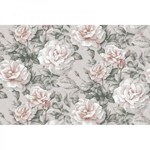 Papier peint R15851 NUDE ROSES - REBEL WALLS Papier peint R15851 NUDE ROSES - REBEL WALLS
