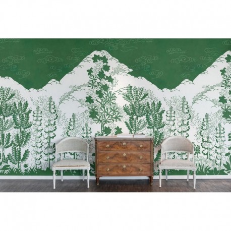 Papel de parede R15721 EDEN, GREEN - REBEL WALLS
