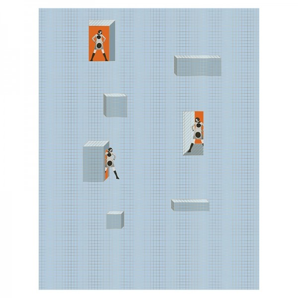 Wallpaper LESLEY WDLE1801 - WALL AND DECO Wallpaper LESLEY WDLE1801 - WALL AND DECO