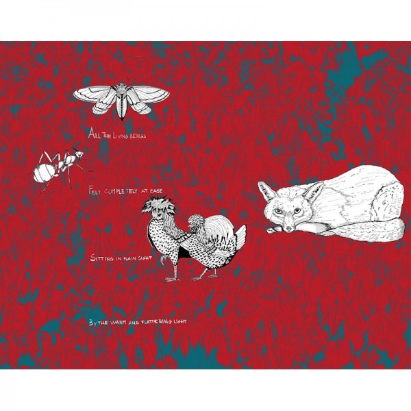 Papier peint LIVE AT EASE WDLA1801 - WALL AND DECO Papier peint LIVE AT EASE WDLA1801 - WALL AND DECO