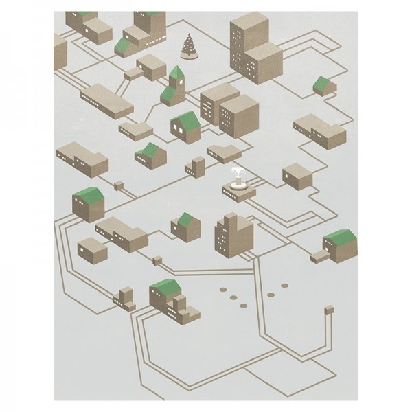 Papel de parede UNCLE SY WDUS1802 - WALL AND DECO Papel de parede UNCLE SY WDUS1802 - WALL AND DECO