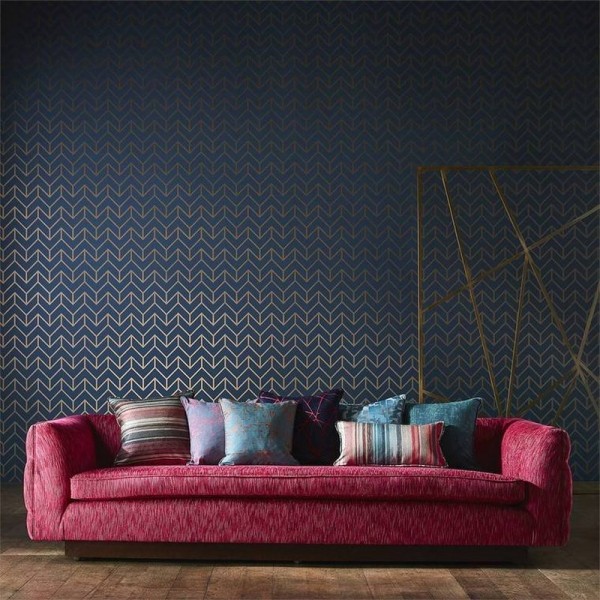 Tapete Tessellation Graphite 111984 - Harlequin