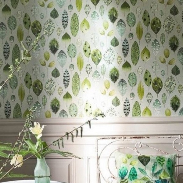 Wallpaper Tulsi Zinc PDG1060-03 - Designers Guild