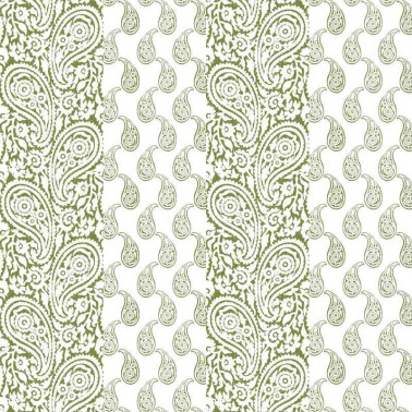 Papel Pintado LCW-1019-005 MATUECA VERDE - LORENZO CASTILLO