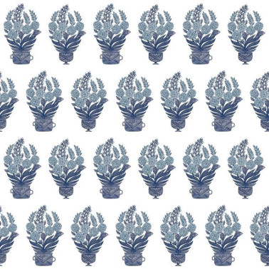 Wallpaper LCW-1020-002 CELORIO AZUL - LORENZO CASTILLO