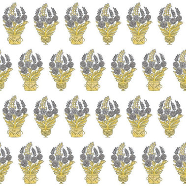 Wallpaper LCW-1020-003 CELORIO OCRE - LORENZO CASTILLO