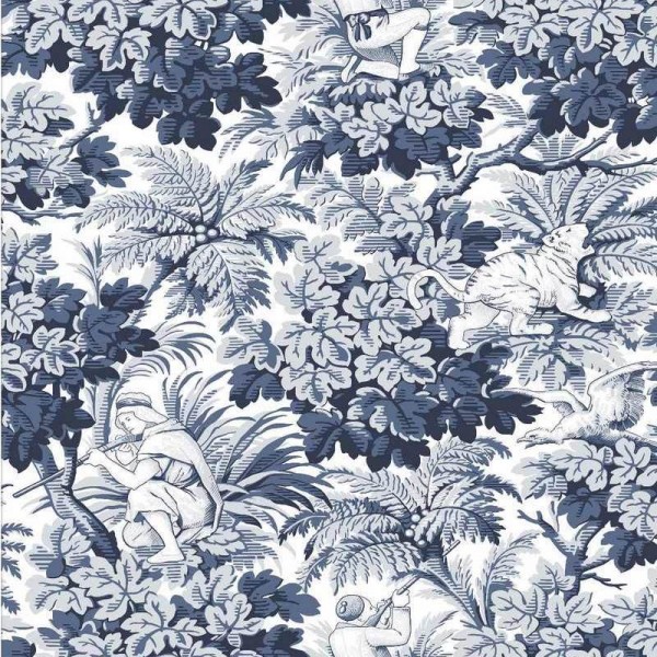 Papel de parede LCW-1033-001 VEGACERVERA AZUL - LORENZO CASTILLO Papel de parede LCW-1033-001 VEGACERVERA AZUL - LORENZO CASTILLO