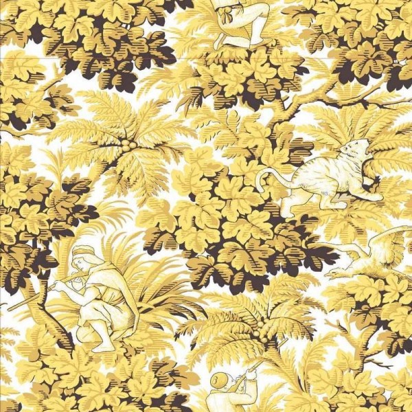 Tapete LCW-1033-003 VEGACERVERA OCRE - LORENZO CASTILLO Tapete LCW-1033-003 VEGACERVERA OCRE - LORENZO CASTILLO