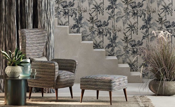 Tapete W415-06 Japura Cobalt - ROMO