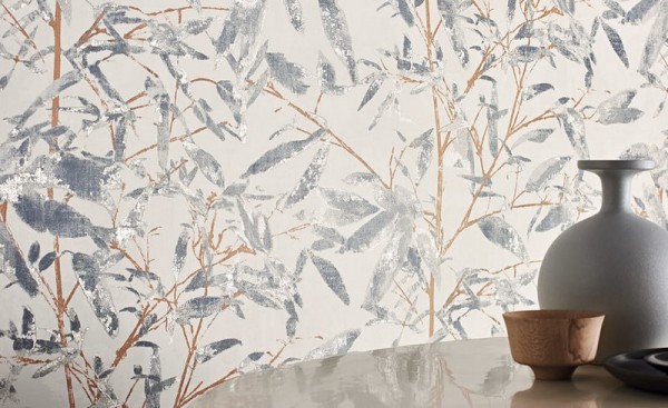 Tapete W422-01 Sumba Swedis Grey - ROMO