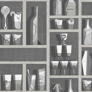 Carta da Parati Cocktails 114-23045 - COLE and SON