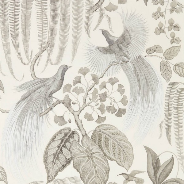 Wallpaper BIRD OF PARADISE DGLW216652 Linen - Sanderson Wallpaper BIRD OF PARADISE DGLW216652 Linen - Sanderson