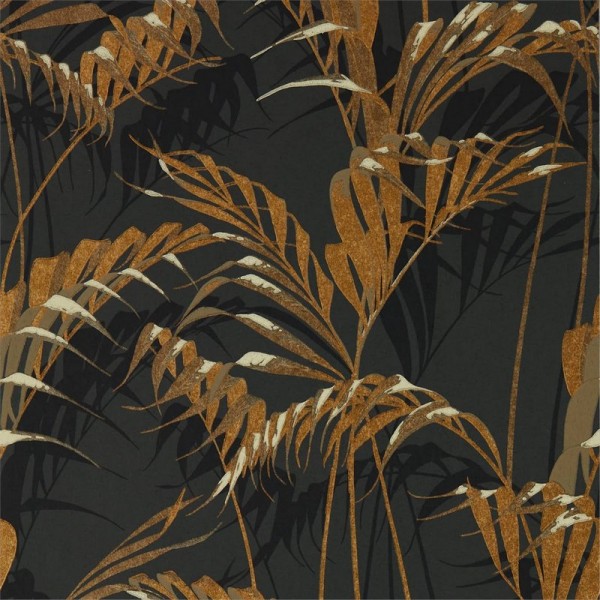 Tapete PALM HOUSE DGLW216641 Charcoal/Gold - Sanderson Tapete PALM HOUSE DGLW216641 Charcoal/Gold - Sanderson