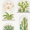 Tapete TERRARIUMS DGLW216655 Chalk/Green - Sanderson