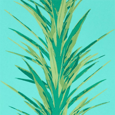 Tapete YUCCA DGLW216648 Sky/Green - Sanderson