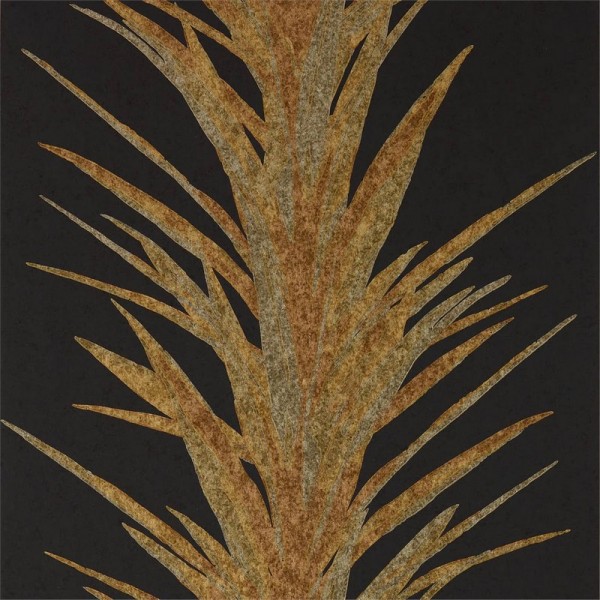Papel de parede YUCCA DGLW216651 Charcoal/Gold - Sanderson Papel de parede YUCCA DGLW216651 Charcoal/Gold - Sanderson