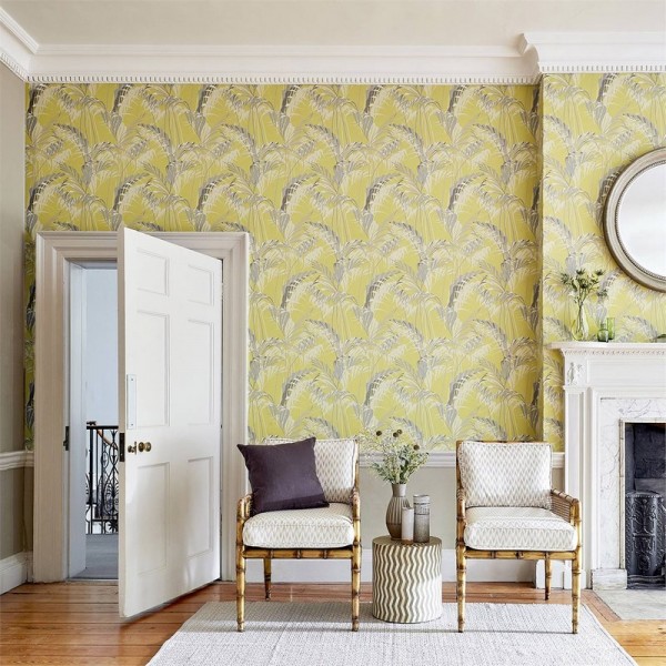 Tapete PALM HOUSE DGLW216642 Chartreuse/Grey - Sanderson